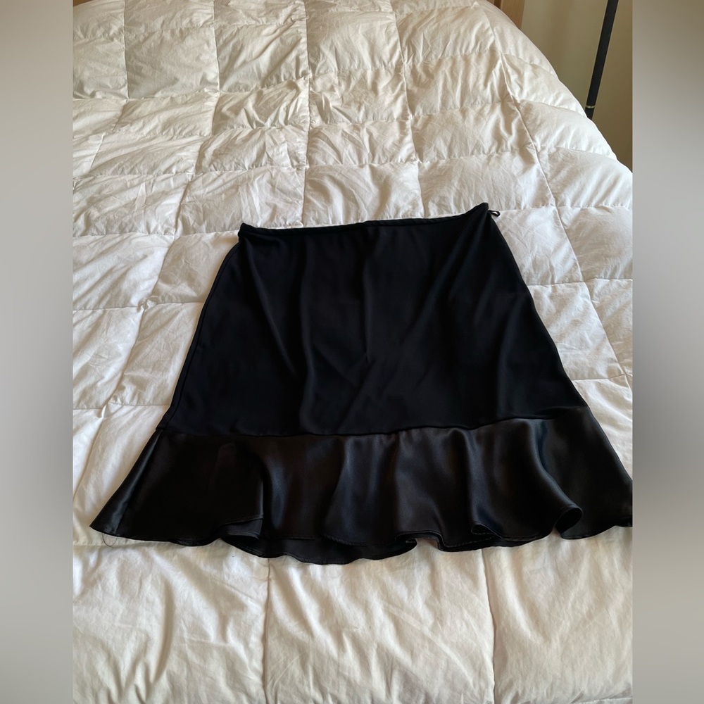 Context Black Asymmetrical Skirt